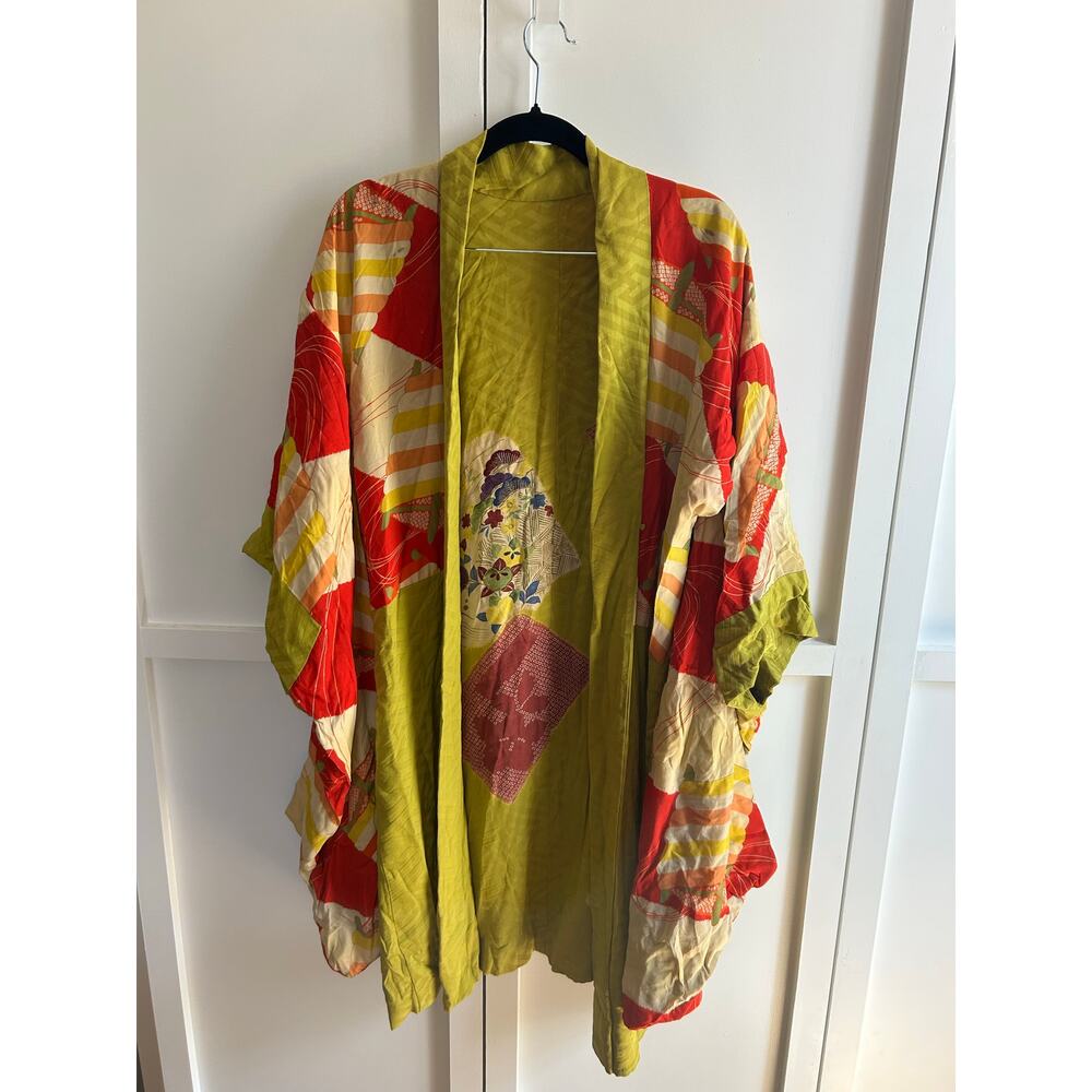 Vintage Multicolor Kimono